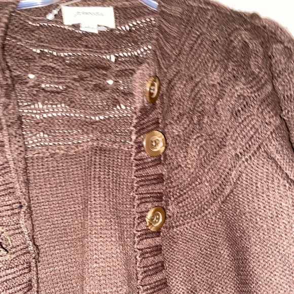 Brown cardigan - Picture 2 of 2